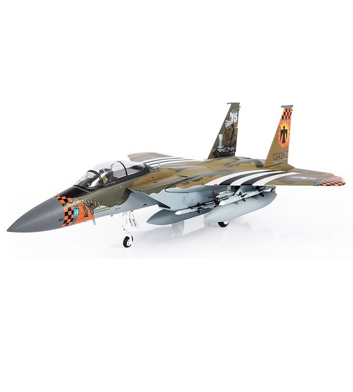 JCW-72-F15-017 F-15C美軍173聯隊B-17金斯利中尉紀念彩繪模型