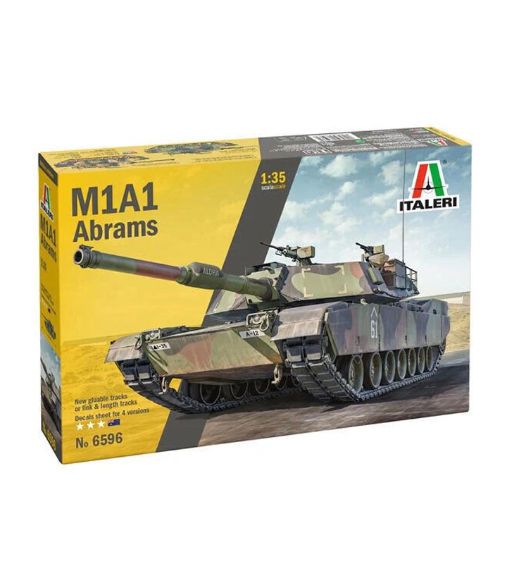 6596美國陸軍 M1A1  Abrams艾布蘭主力戰車1/35模型