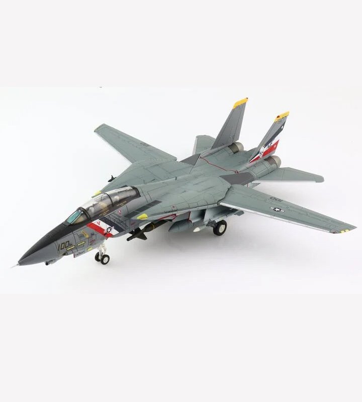 HA5237美軍VF-2賞金獵人F-14D Tomcat雄貓NE100/163894模型