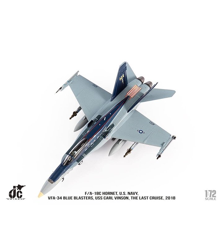 JCW-72-F18-018美國海軍F/A-18C第VFA-34中隊模型