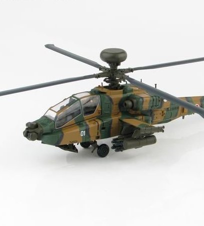 HH1205日本陸上自衛隊AH-64D合金模型1/72成品