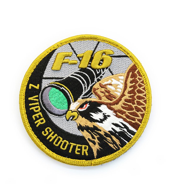 P0044 F-16無反Z VIPER SHOOTER 毒蛇攝手專屬臂章 Nikon尼康 (有魔鬼氈)