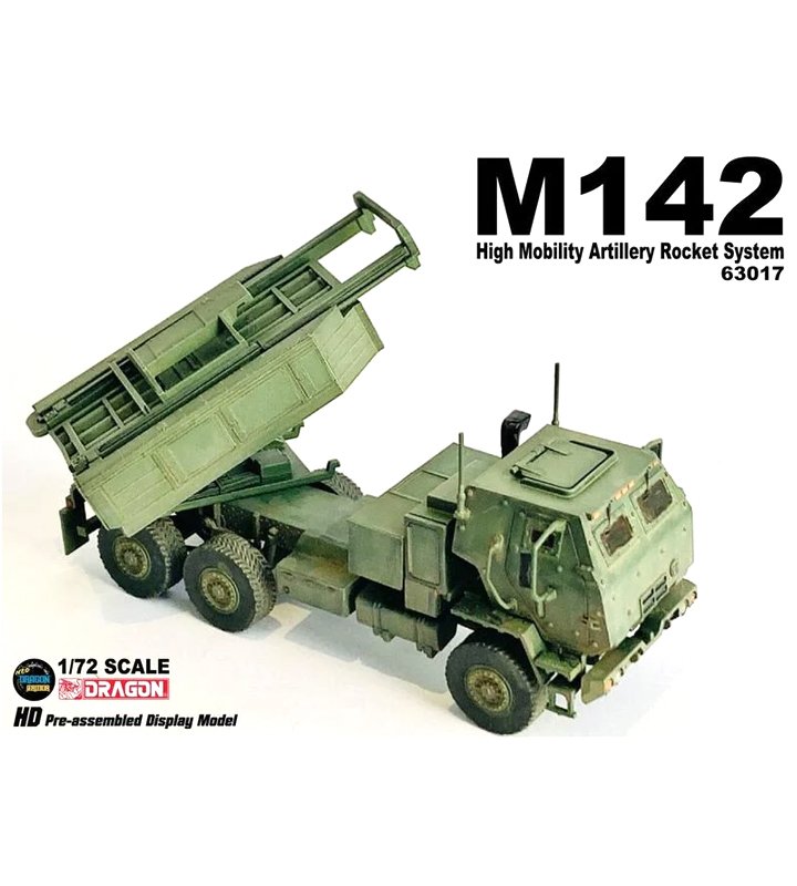 DA63017美國HIMARS M142海馬士高機動性多管火箭系統(軍綠版)