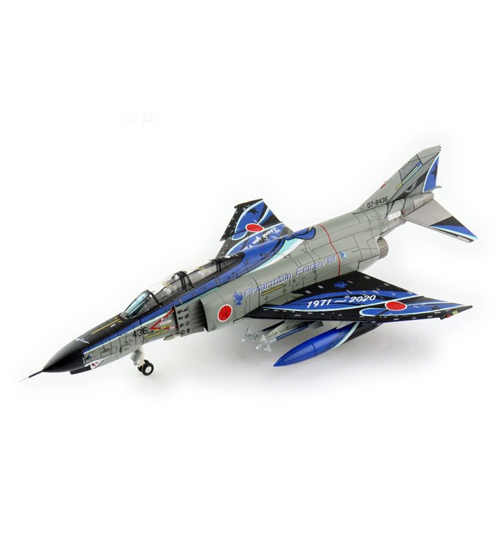 HA19026日本301飛行隊F-4EJ改永遠的幽靈彩繪合金模型1/72成品