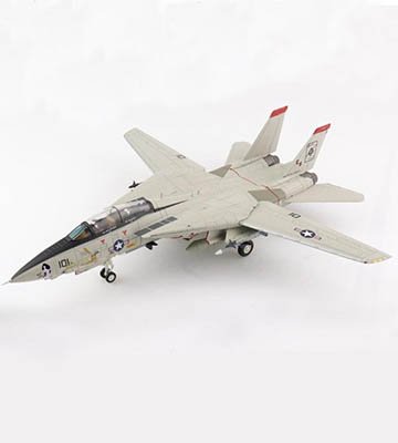 HA5230美軍VF-41 F-14A黑色王牌合金模型