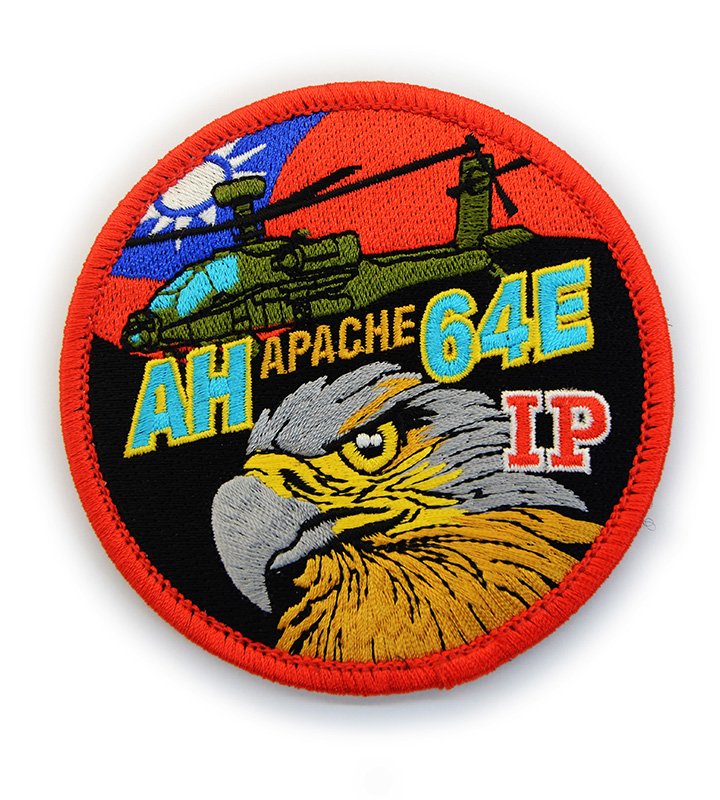 P0082 陸軍 AH-64E阿帕契APACHE戰鬥直升機IP教官資格臂章(有魔鬼氈)