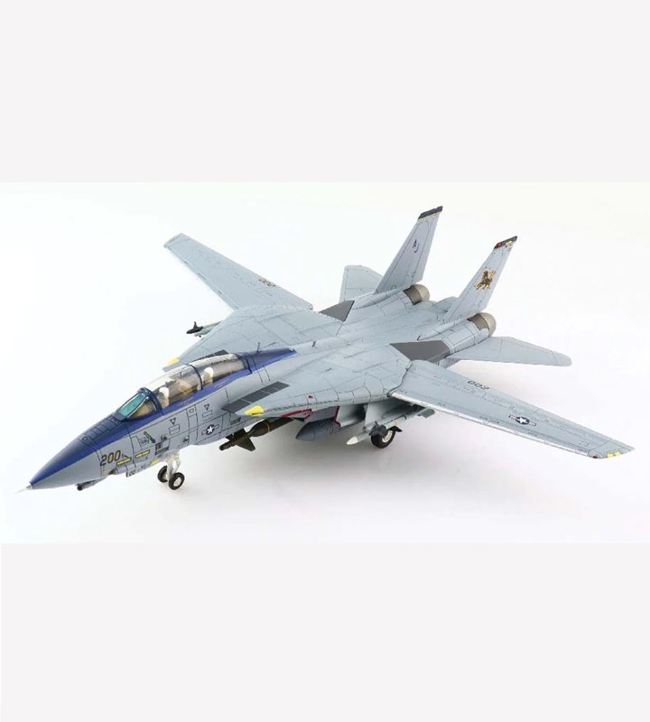 HA5238美軍VF-213黑獅 F-14D Tomcat雄貓164347最後巡航模型