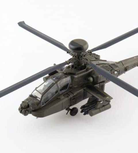 HH1212阿聯酋空軍AH-64D阿帕契直升機1/72合金模型