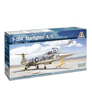 2515空軍F-104 A/C STARFIGHTER星式戰鬥機1/32模型