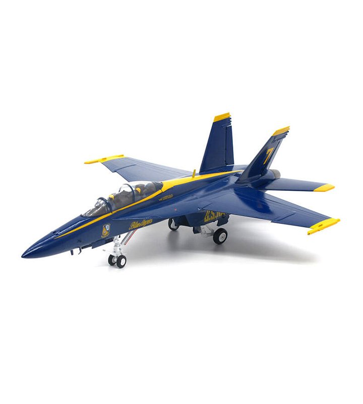 JCW-72-F18-010 美國海軍藍天使Blue ange表演隊7號機F/A-18F模型