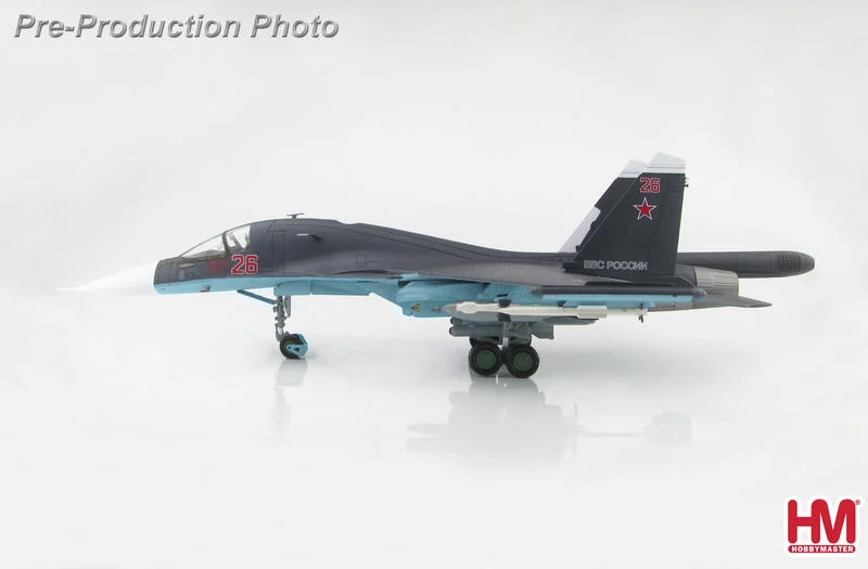 HA6302b 俄羅斯Su-34後衛Red 26敘利亞2015模型