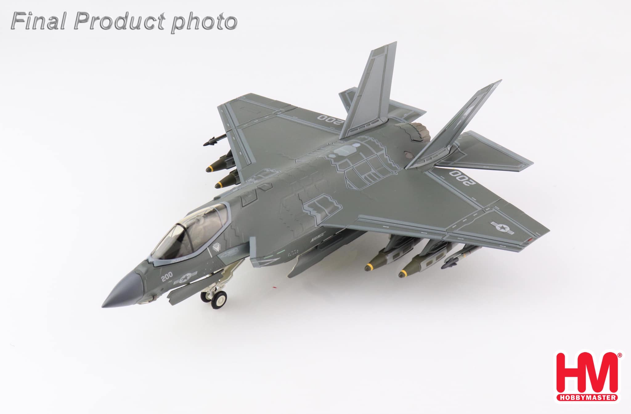 HA6206 美國海軍F-35C Lightning II JSF, NAWDC合金模型