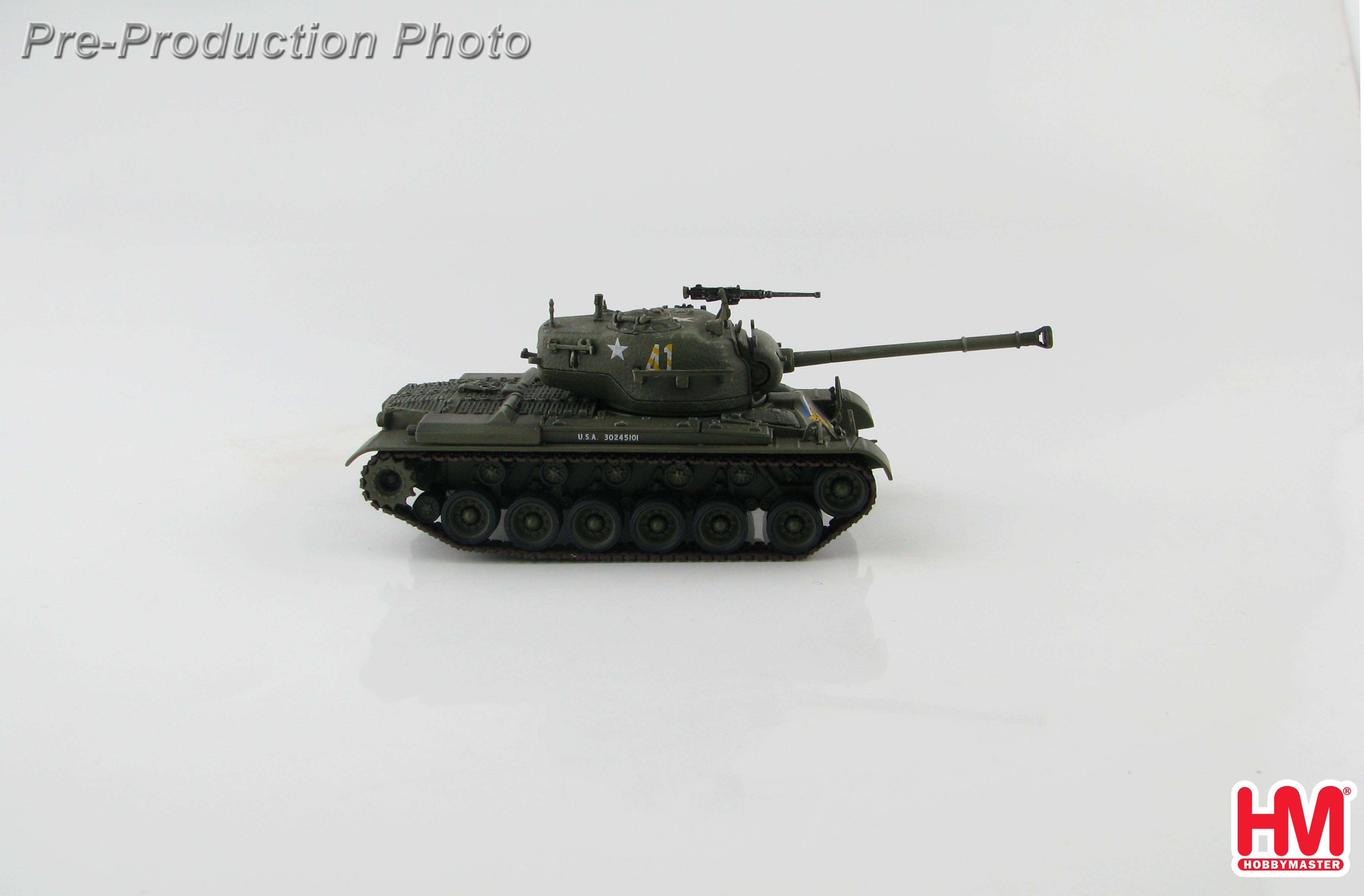 HG3705 美軍巴頓中型戰車M46 Patton Medium Tank 虎頭模型