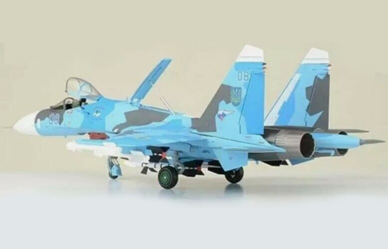 JCW-72-SU27-001 烏克蘭SU-27 FLANKER-B 831戰術航空旅 模型