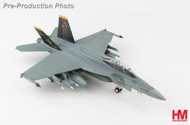 HA5117 澳洲空軍F/A-18F戰鬥機 第一中隊100周年紀念彩繪 合金模型