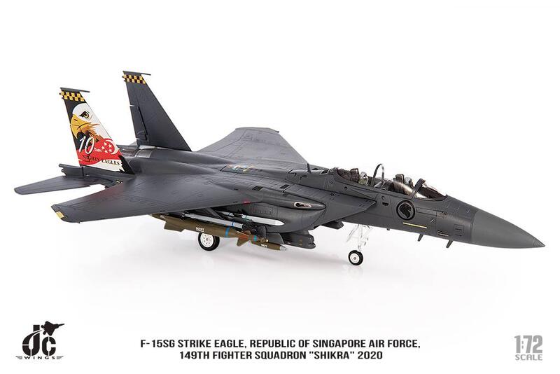 JCW-72-F15-026 新加坡空軍F-15SG第149中隊模型