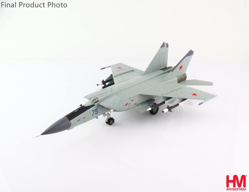 HA5607 蘇聯MiG-25PD Foxbat Blue 75合金模型