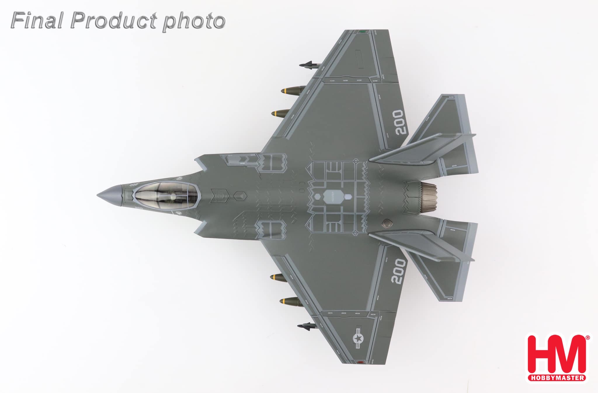 HA6206 美國海軍F-35C Lightning II JSF, NAWDC合金模型