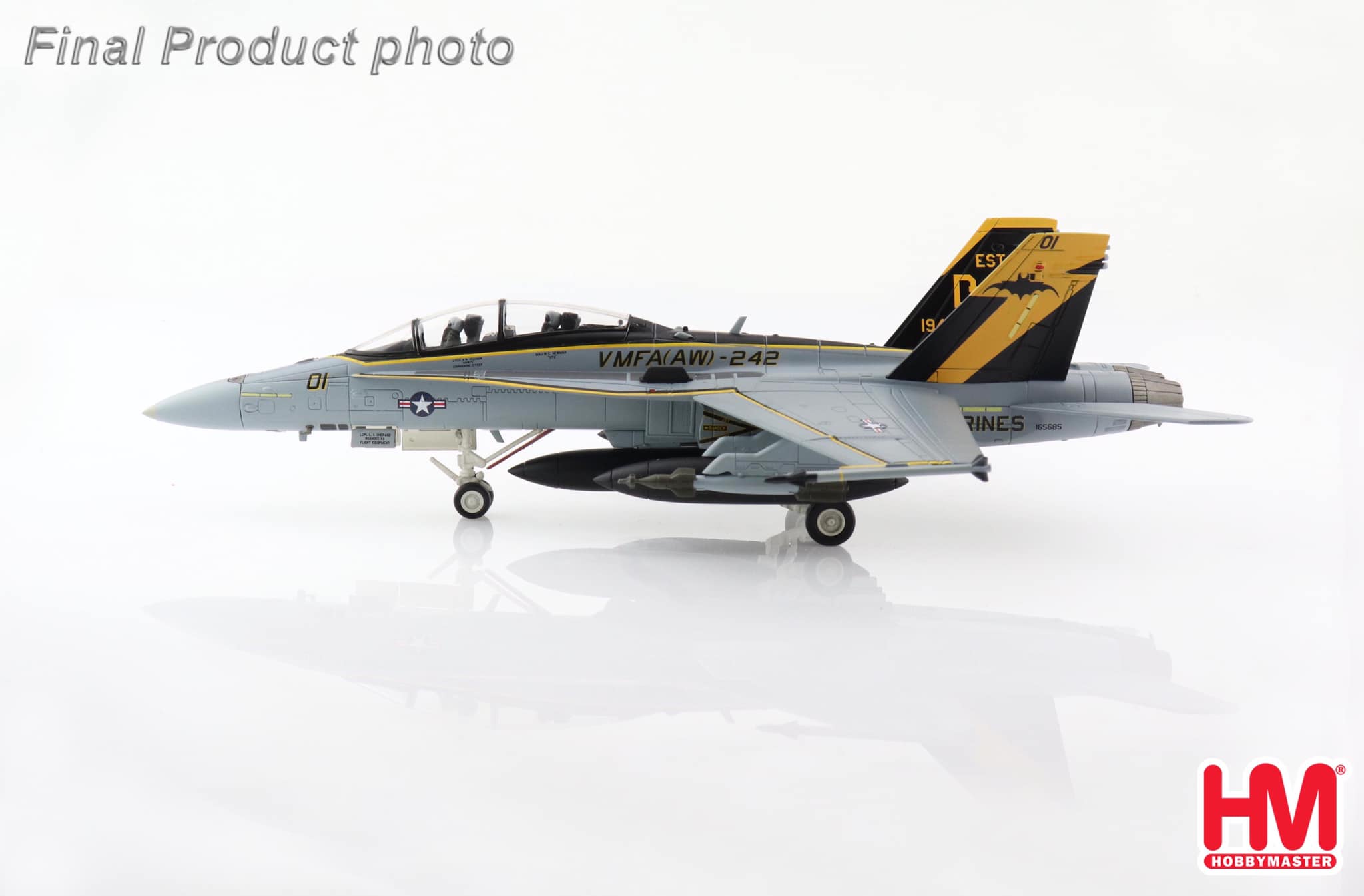 HA3560 美國海軍陸戰隊F/A-18D VMFA (AW)-242戰機合金模型