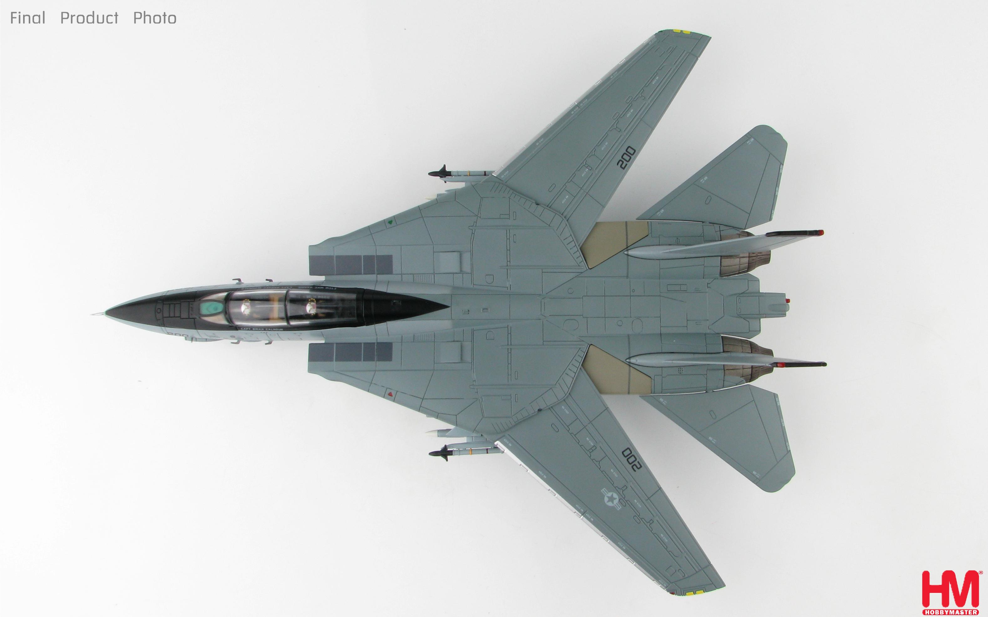 HA5225美軍VF-21 Freelancers自由槍騎兵F-14A CAG模型