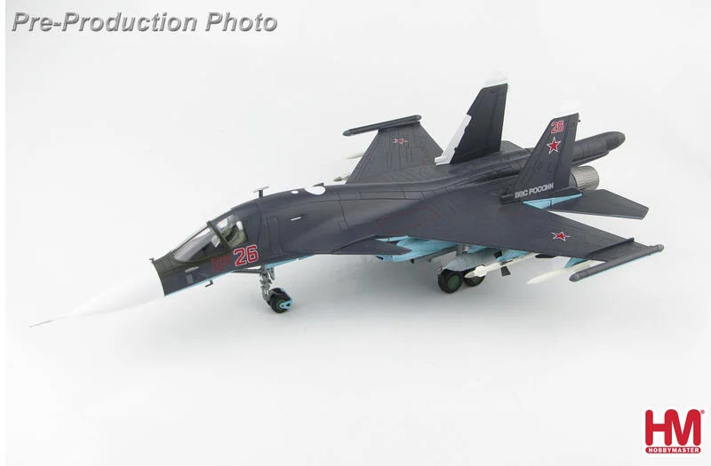 HA6302b 俄羅斯Su-34後衛Red 26敘利亞2015模型