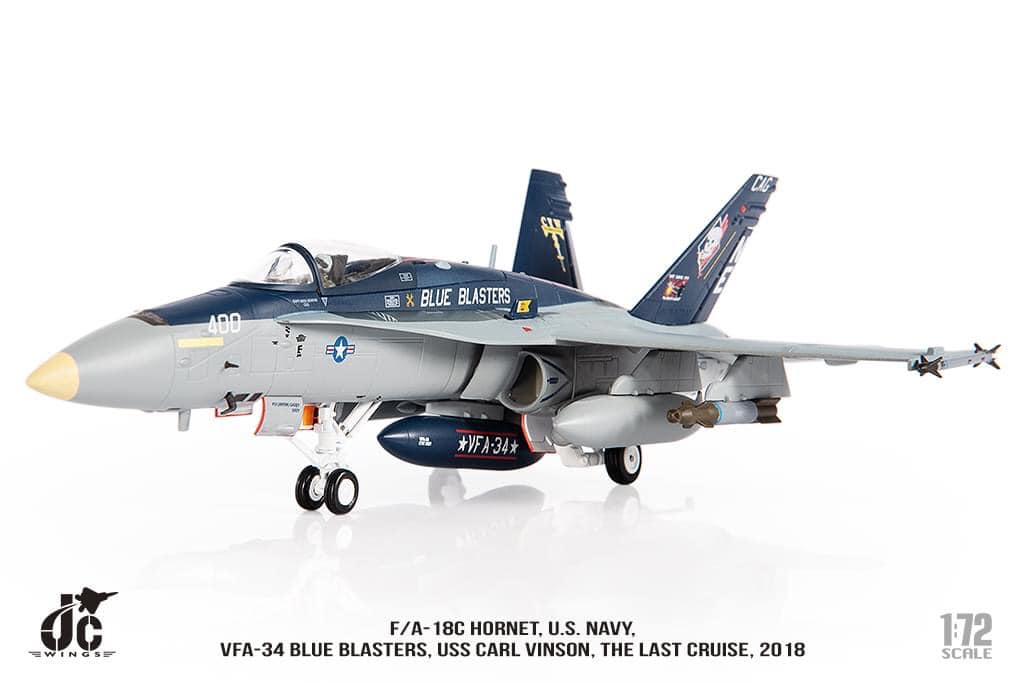 JCW-72-F18-018美國海軍F/A-18C第VFA-34中隊模型