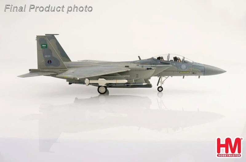 HA4567沙烏地阿拉伯F-15SA先進鷹AGM-84魚叉飛彈 模型