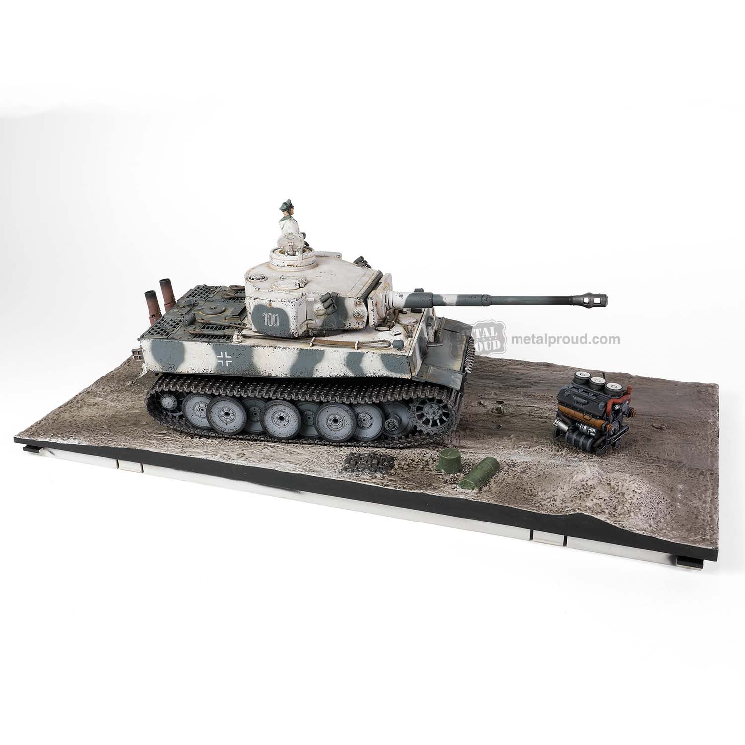 MP-912042B德國虎式TIGER坦克初期量產型(象耳)Sd.Kfz.181 PzKpfw VI模型1/32成品