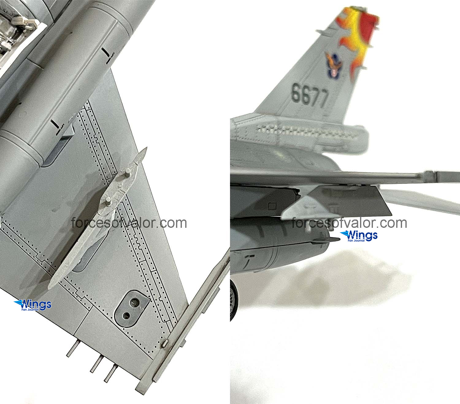 813005A空軍花蓮F-16A馬拉道彩色太陽神#6677戰鬥機(彩模型1/72成品