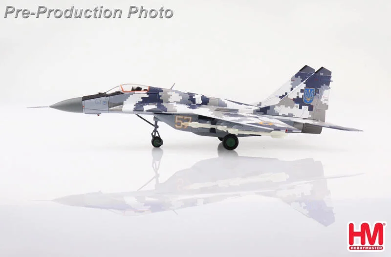 HA6518烏克蘭空軍MiG-29戰鬥機 9-13 No.57數位迷彩