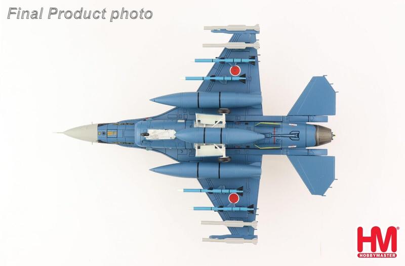 HA2721日本F-2A第8飛行隊60週年黑豹彩繪2020築城模型