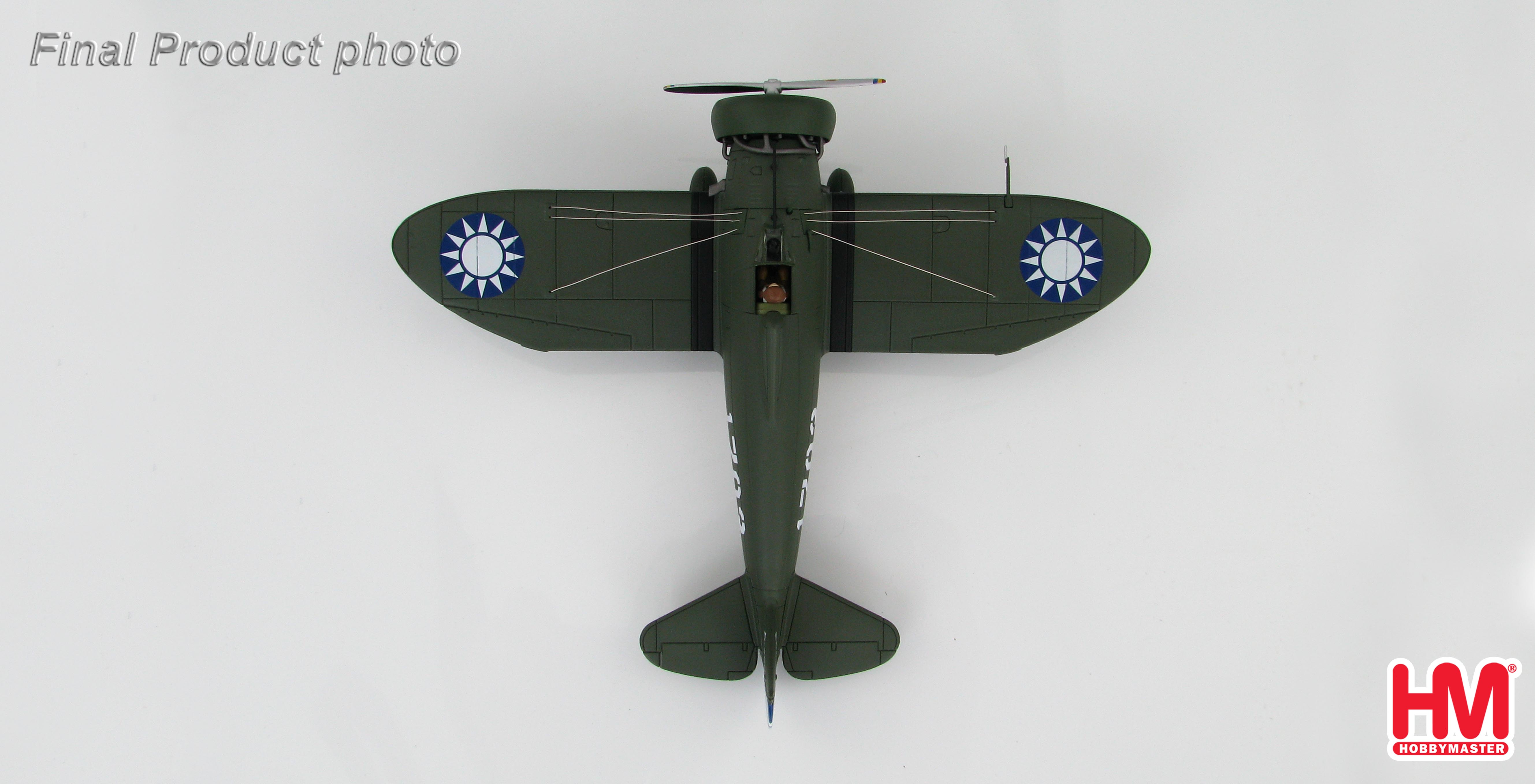 HA7510空軍波音Boeing 281 P-26南京戰場1/48成品模型