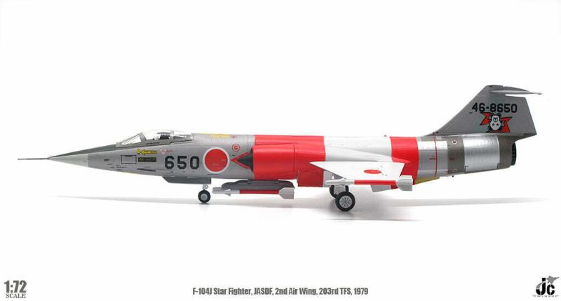 JCW-72-F104-002 JASDF日本航空自衛隊203SQ F-104J模型