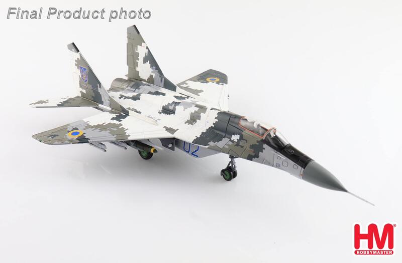 HA6523 烏克蘭空軍 MiG-29數位迷彩JDAM精準炸彈模型