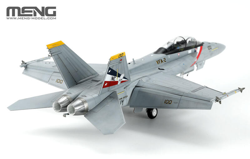 LS-016美軍VFA-2賞金獵人中隊FA-18F超级大黄蜂戰鬥機1/48模型