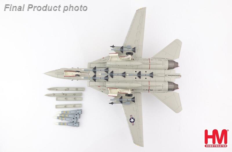 HA5230美軍VF-41 F-14A黑色王牌合金模型