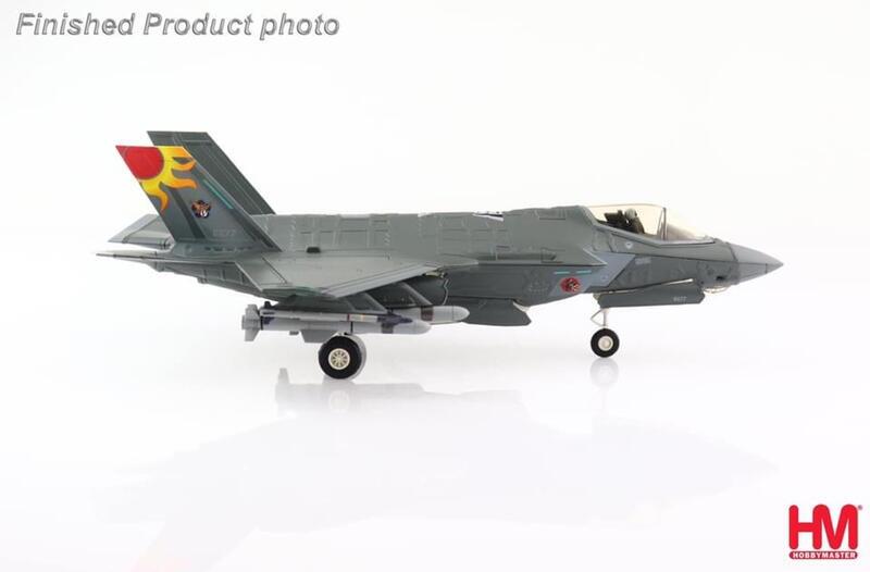 HA4424 空軍花蓮太陽神F-35A隱形戰機合金模型