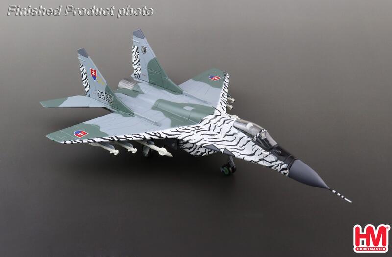 HA6513斯洛伐克空軍MiG-29A Slovak Tiger 2002彩繪