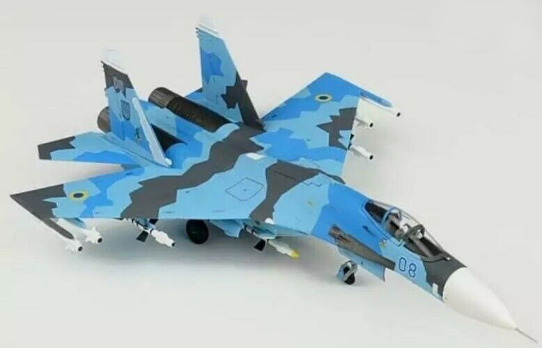 JCW-72-SU27-001 烏克蘭SU-27 FLANKER-B 831戰術航空旅 模型