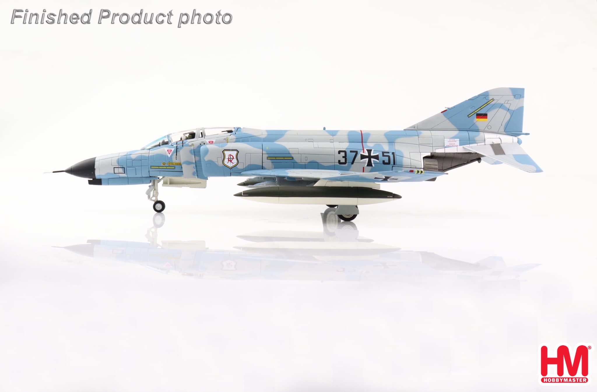 HA19030德國F-4F 37+51 Richthofen Luftwaffe合金模型1/72成品