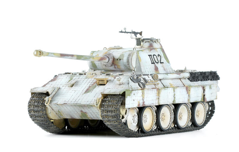 MENG TS-046德國中型坦克Sd.Kfz.171黑豹A早期型1/35模型