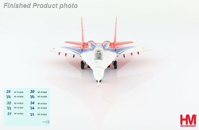 HA6511b俄羅斯空軍米格MiG-29雨燕特技飛行隊