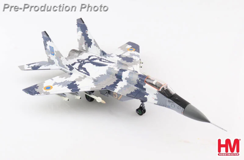 HA6518烏克蘭空軍MiG-29戰鬥機 9-13 No.57數位迷彩