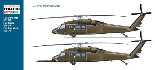 2706黑鷹直升機UH-60 / MH-60 BLACK HAWK 1/48模型