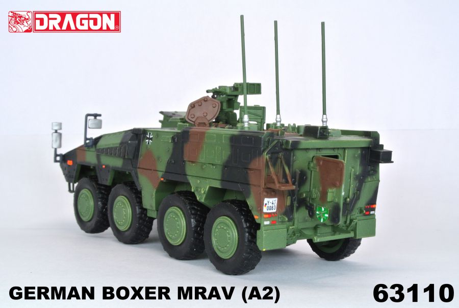 DA63110德國German Boxer MRAV A2拳師犬裝甲輸送車