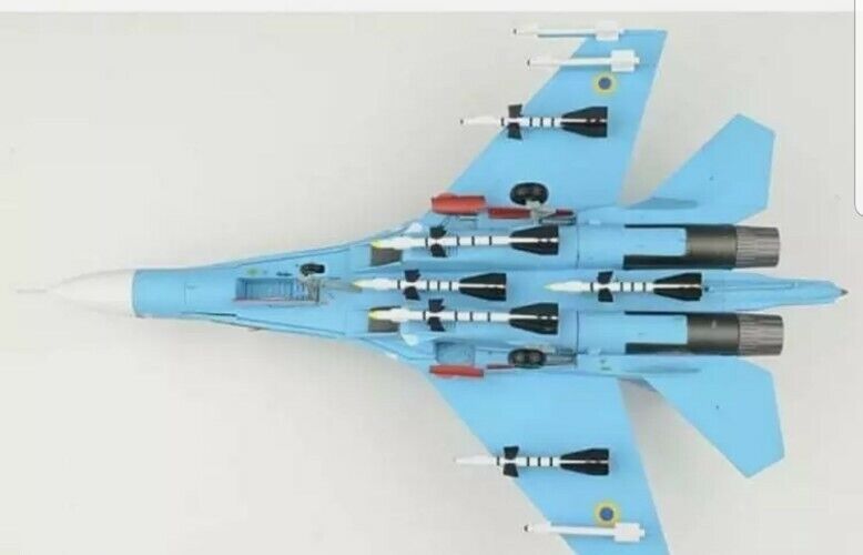 JCW-72-SU27-001 烏克蘭SU-27 FLANKER-B 831戰術航空旅 模型