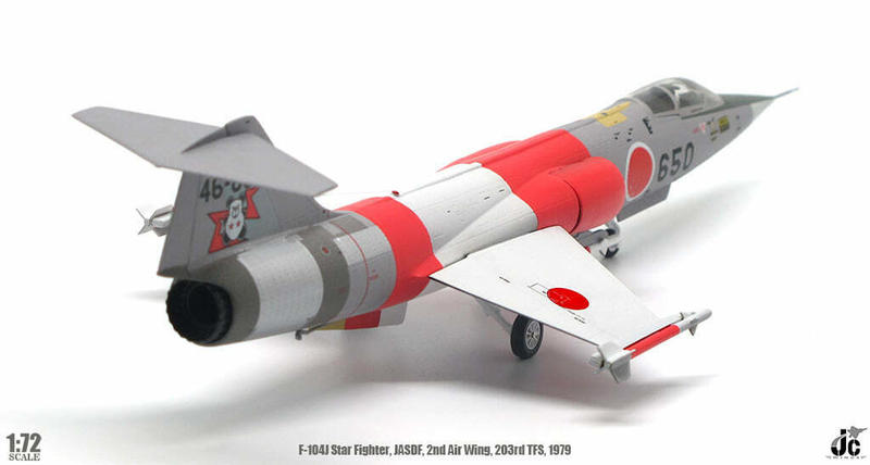 JCW-72-F104-002 JASDF日本航空自衛隊203SQ F-104J模型