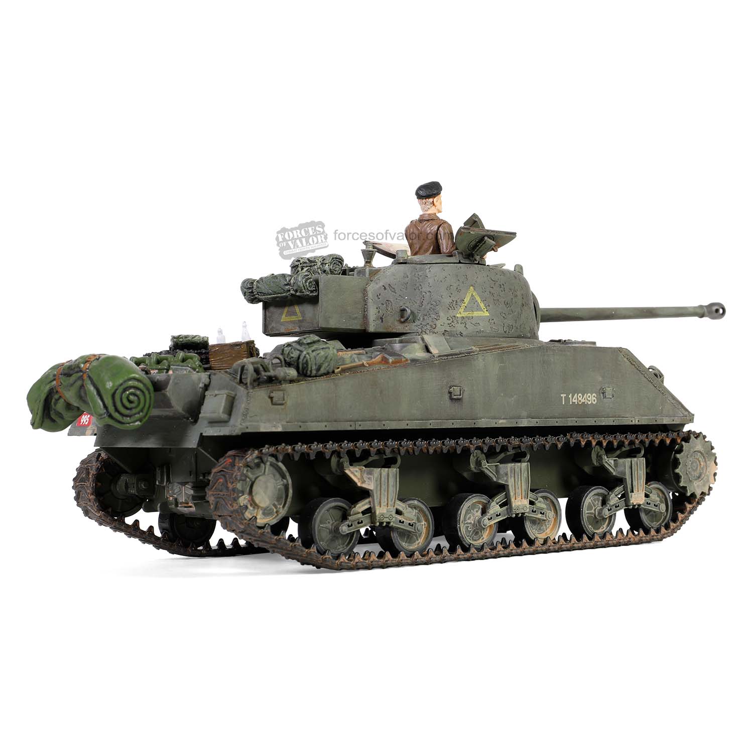 801036A英國M4謝爾曼螢火蟲Sherman Firefly Vc中型坦克1/32模型成品