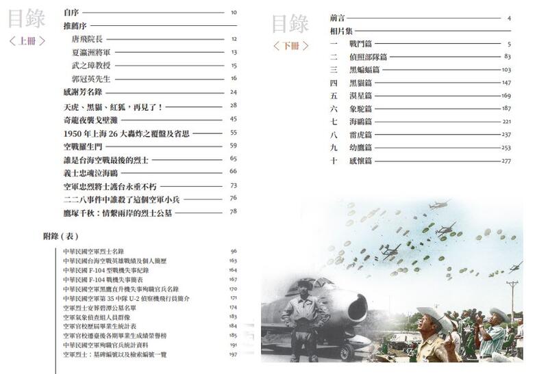 鷹揚臺海：中華民國空軍血淚史1949-1999 習賢德空軍資料紀念選集 (上下冊)(中文)