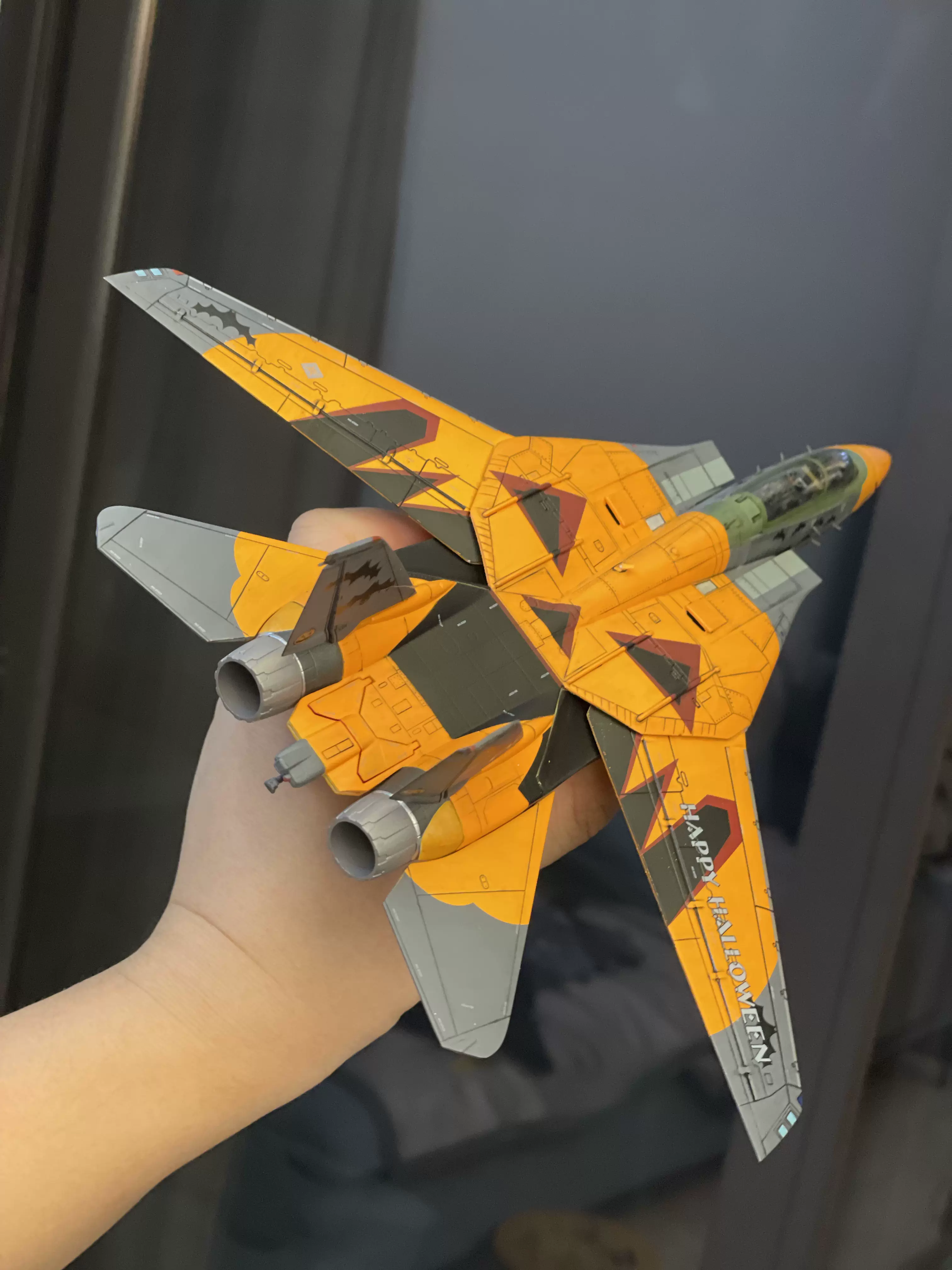 JCW-72-F14-011 美F-14D Ace Combat Pumpkin Face模型